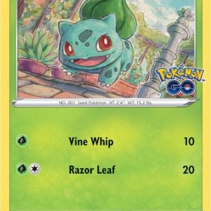 Bulbasaur Pokemon Go  Ingles - 001/078