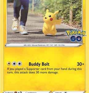 Pikachu Pokemon Go Ingles - 027/078